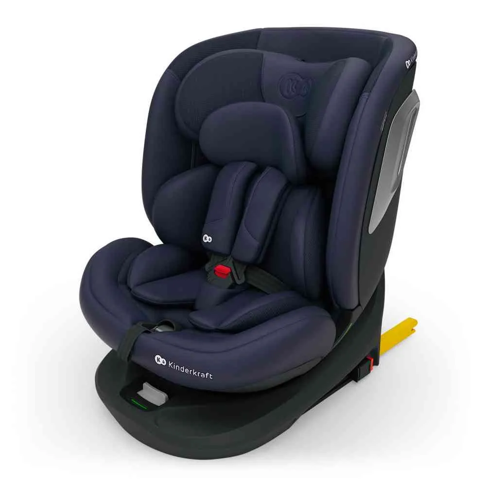 KINDERKRAFT AUTOSEDISTE I GROW 2 PLUS I SIZE 40 150 CM NAVY 