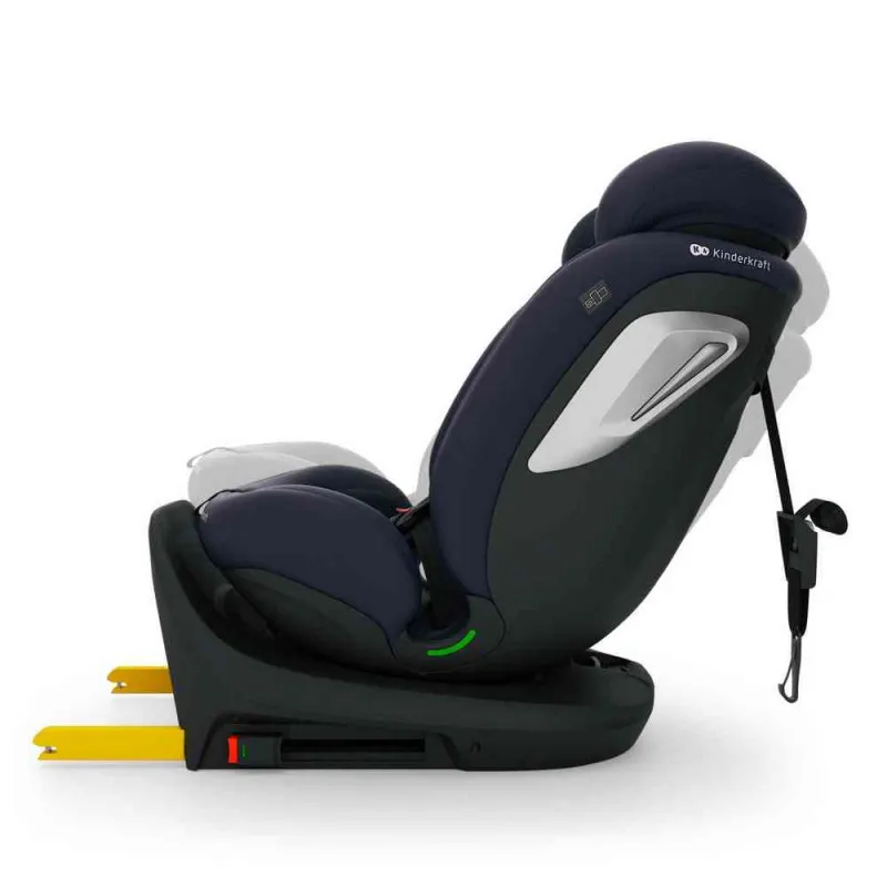 KINDERKRAFT AUTOSEDISTE I GROW 2 PLUS I SIZE 40 150 CM NAVY 