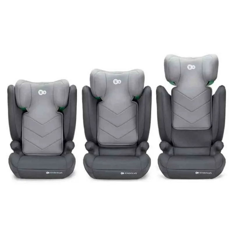 KINDERKRAFT AUTOSEDISTE I SPARK I SIZE GREY 
