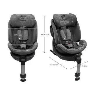 KINDERKRAFT AUTO SEDISTE XRIDER 2 I SIZE GREY 