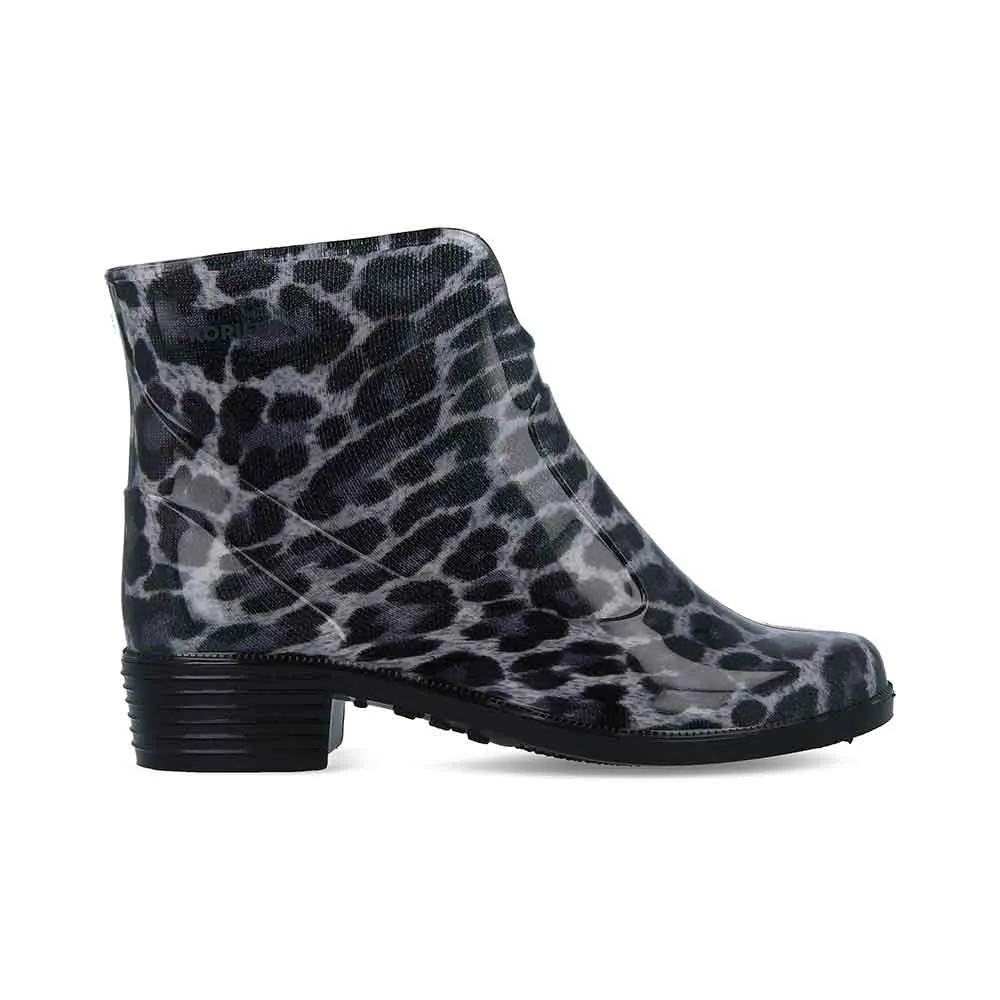 KORIFEO CIZME TR LEOPARDO NERO GLITTER MULTICOLOR