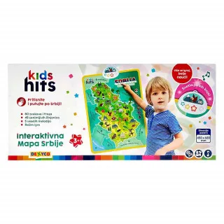 KIDS HITS INTERAKTIVNA MAPA SRBIJE 