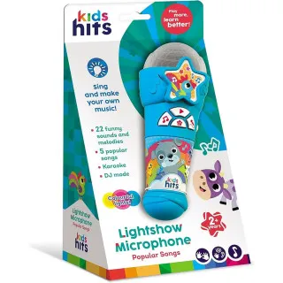 KIDS HITS LIGHTSHOW MICROPHONE POPULAR SONGS