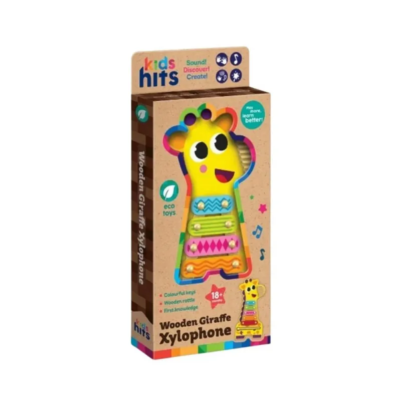 KIDS HITS DRVENI KSILOFON ZIRAFA 