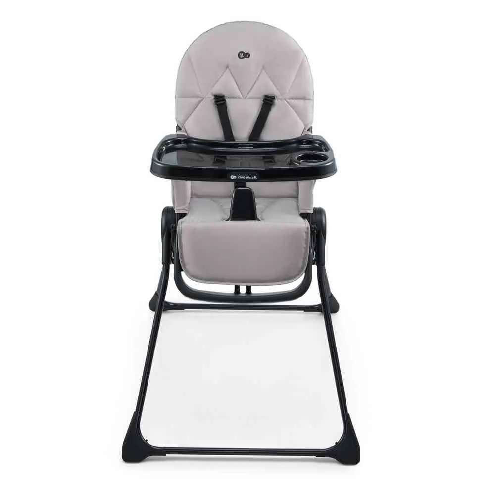 KINDERKRAFT STOLICA ZA HRANJENJE BINCI GREY 