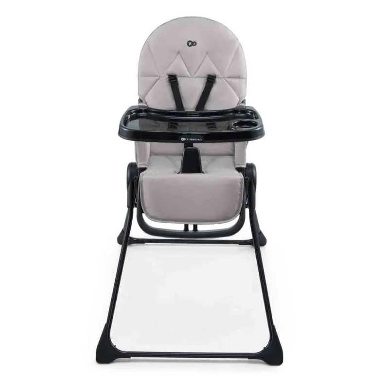 KINDERKRAFT STOLICA ZA HRANJENJE BINCI GREY 