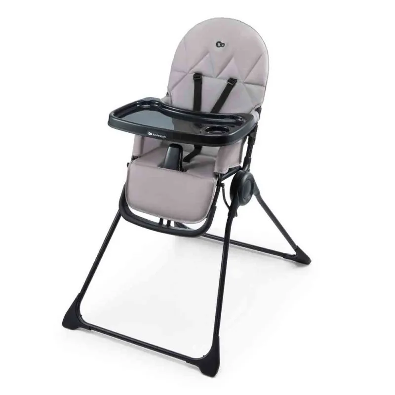 KINDERKRAFT STOLICA ZA HRANJENJE BINCI GREY 