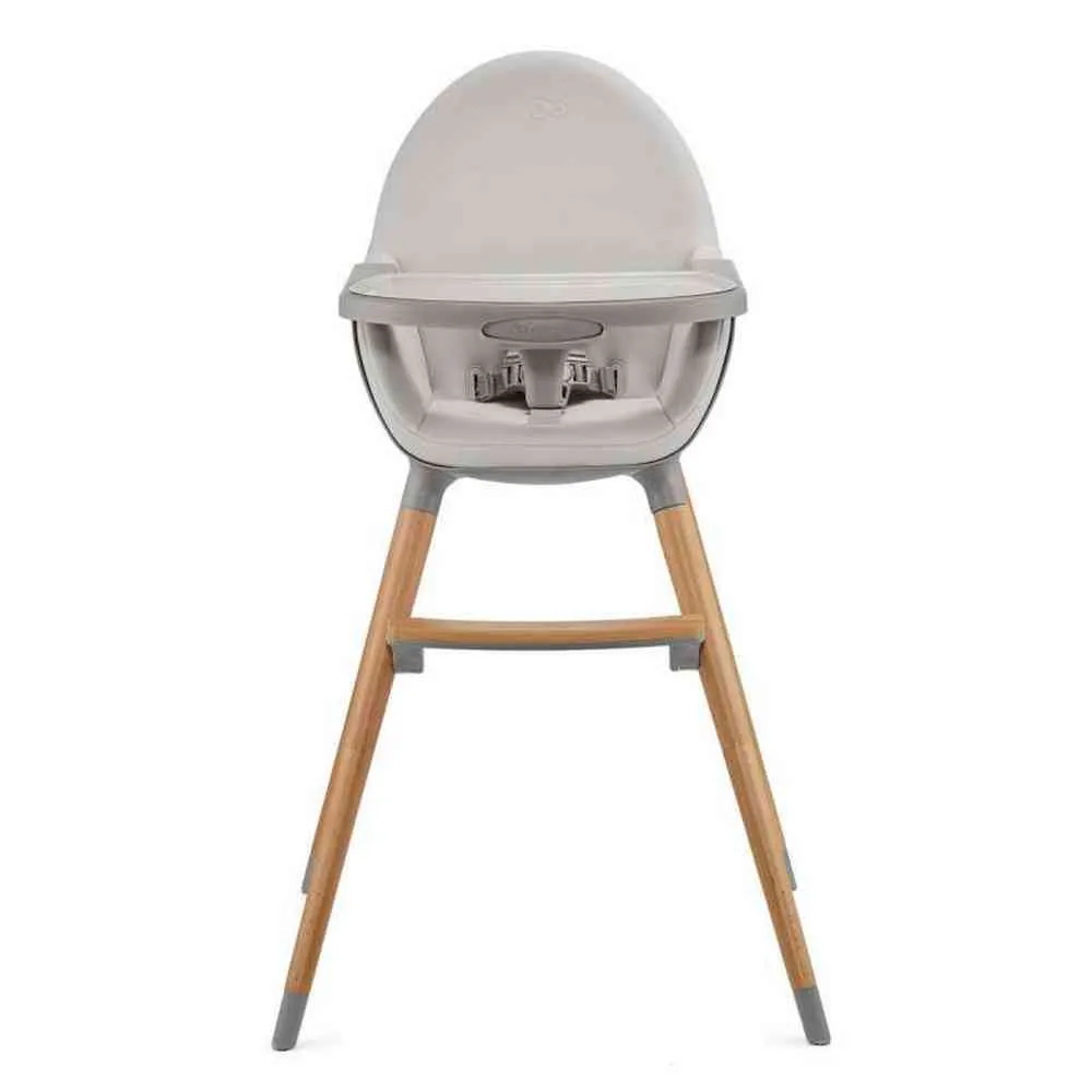 KINDERKRAFT STOLICA ZA HRANJENJE 2U1 FINI2 GREY 