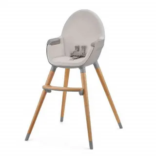 KINDERKRAFT STOLICA ZA HRANJENJE 2U1 FINI2 GREY 