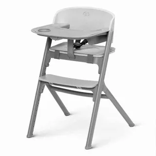 KINDERKRAFT STOLICA ZA HRANJENJE IGEE CLOUDY GREY 