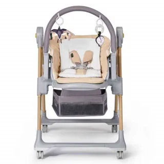 KINDERKRAFT STOLICA ZA HRANJENJE LASTREE WOOD 
