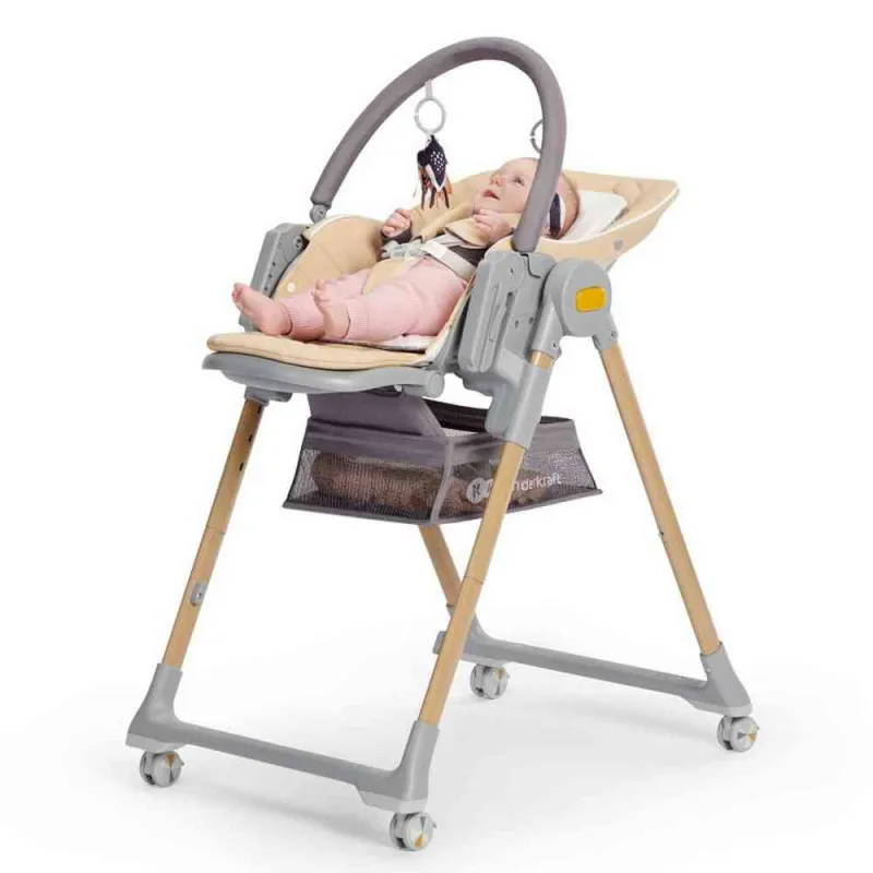 KINDERKRAFT STOLICA ZA HRANJENJE LASTREE WOOD 