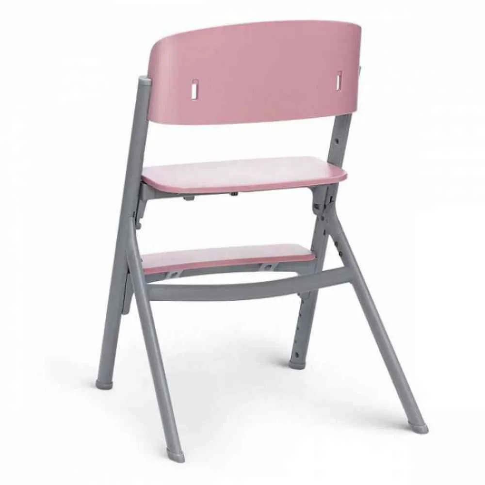 KINDERKRAFT STOLICA ZA HRANJENJE LIVY ASTERN PINK 