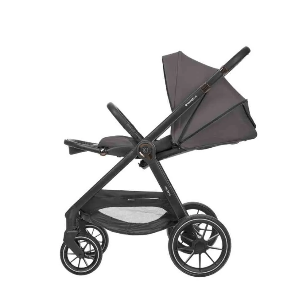 KIKKA BOO KOLICA TRIO SISTEM MODENA DARK GREY 