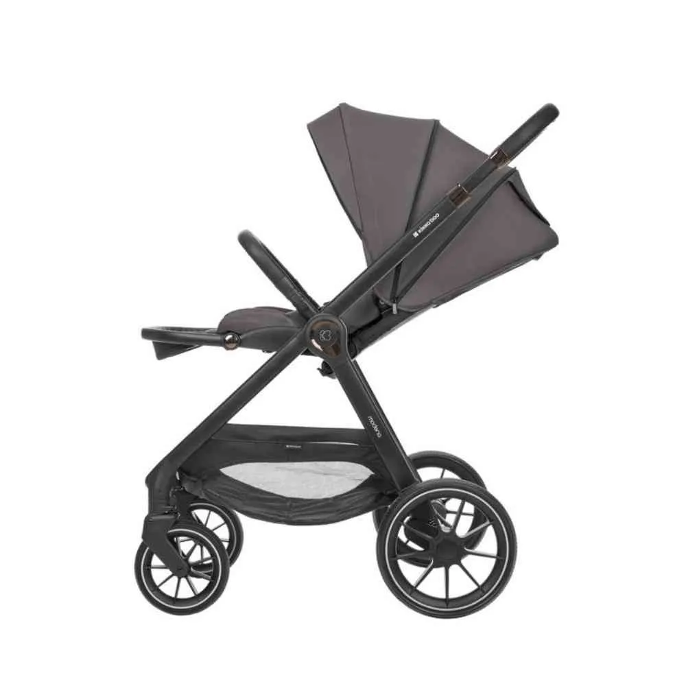 KIKKA BOO KOLICA TRIO SISTEM MODENA DARK GREY 