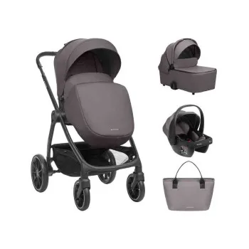 KIKKA BOO KOLICA TRIO SISTEM MODENA DARK GREY 