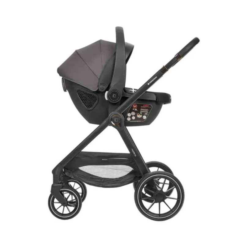 KIKKA BOO KOLICA TRIO SISTEM MODENA DARK GREY 