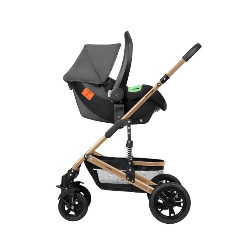 KIKKA BOO KOLICA TRIO SISTEM AMAIA DARK GREY 