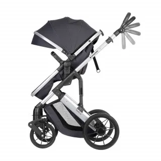 KIKKA BOO KOLICA TRIO SISTEM DARLING DARK GREY