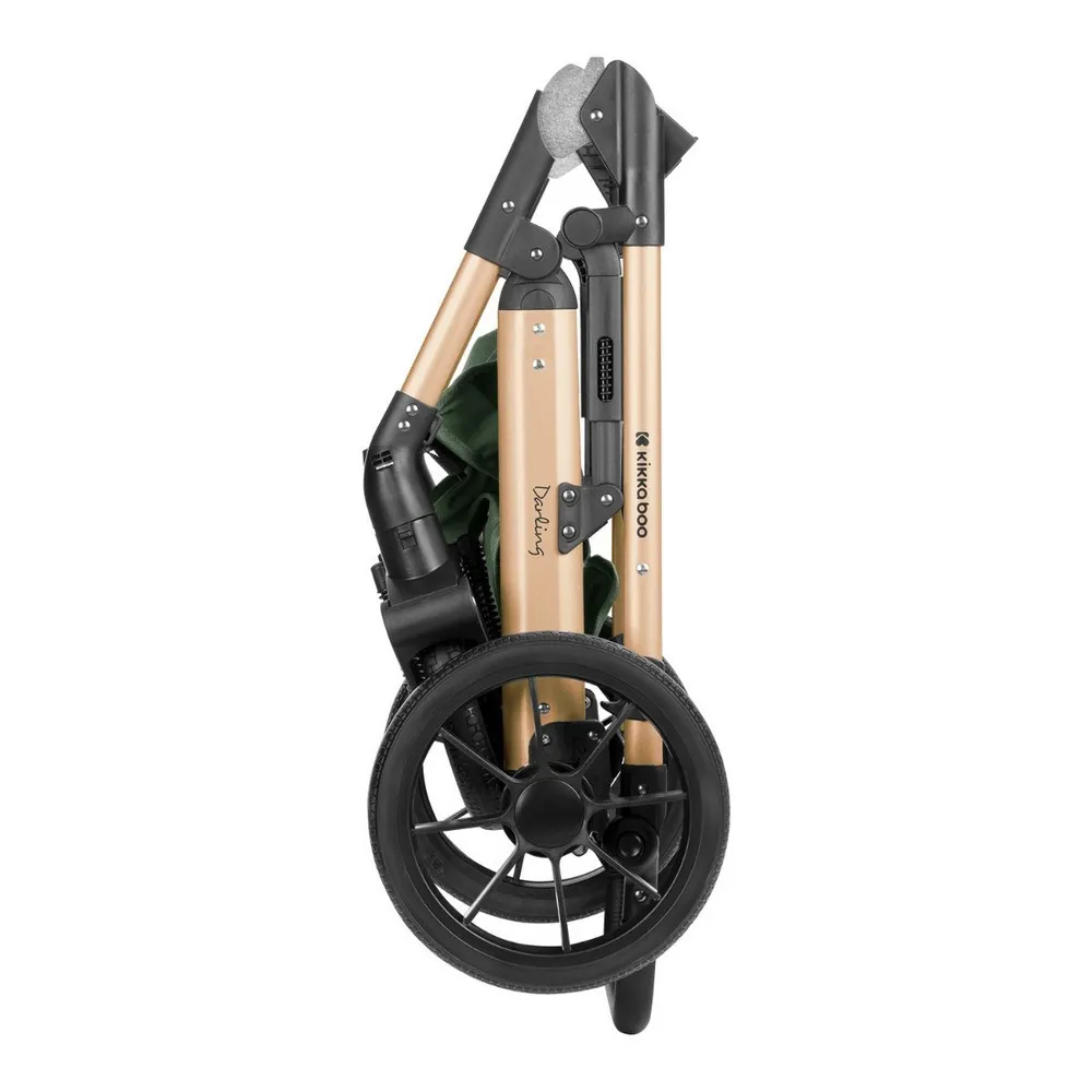 KIKKA BOO KOLICA TRIO SISTEM DARLING ARMY GREEN 
