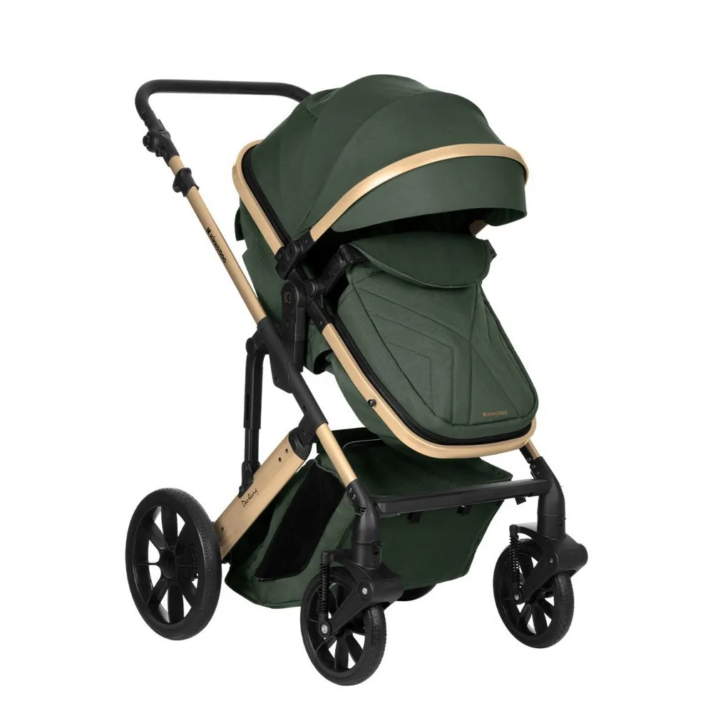KIKKA BOO KOLICA TRIO SISTEM DARLING ARMY GREEN 