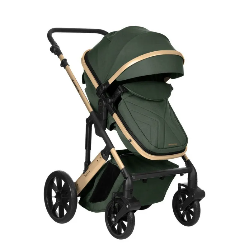KIKKA BOO KOLICA TRIO SISTEM DARLING ARMY GREEN 