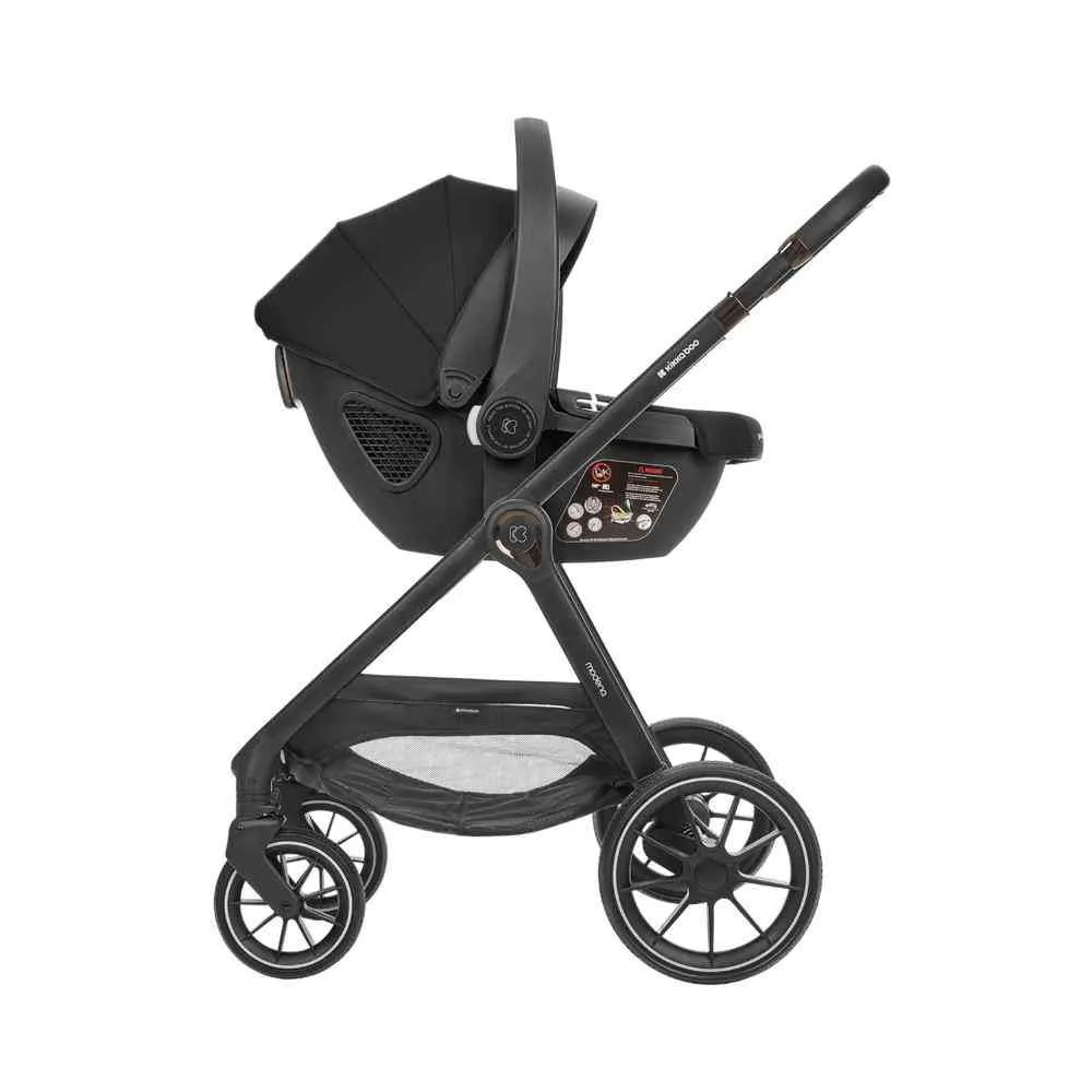 KIKKA BOO KOLICA TRIO SISTEM MODENA BLACK 
