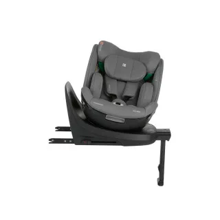 KIKKA BOO AUTO SEDISTE I-SIZE (40-150 CM) I-TWIST DARK GREY 