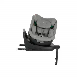KIKKA BOO AUTO SEDISTE I-SIZE (40-150 CM) I-TWST LIGHT GREY