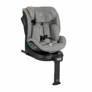 KIKKA BOO AUTO SEDISTE I-SIZE (40-150 CM) I-TWST LIGHT GREY