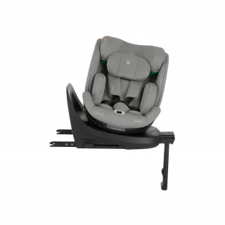 KIKKA BOO AUTO SEDISTE I-SIZE (40-150 CM) I-TWST LIGHT GREY