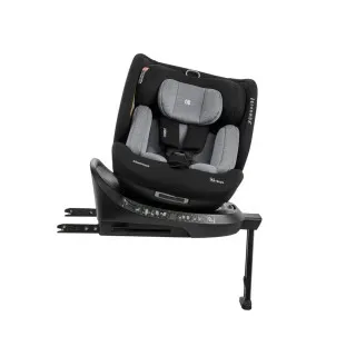 KIKKA BOO AUTO SEDISTE I-SIZE (40-150 CM) I-ORBIT LIGHT GREY 