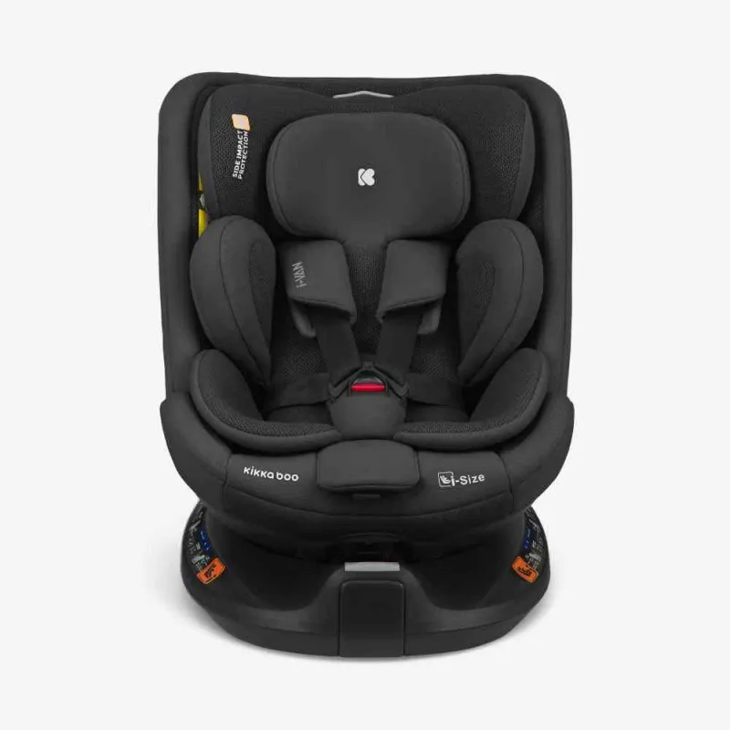 KIKKA BOO AUTO SEDISTE I-SIZE (40-150 CM) I-VAN BLACK 