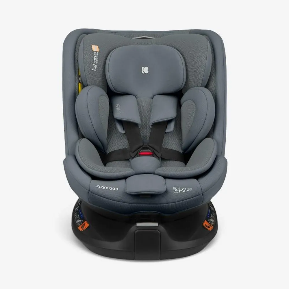 KIKKA BOO AUTO SEDISTE I-SIZE (40-150 CM) I-VAN DARK GREY