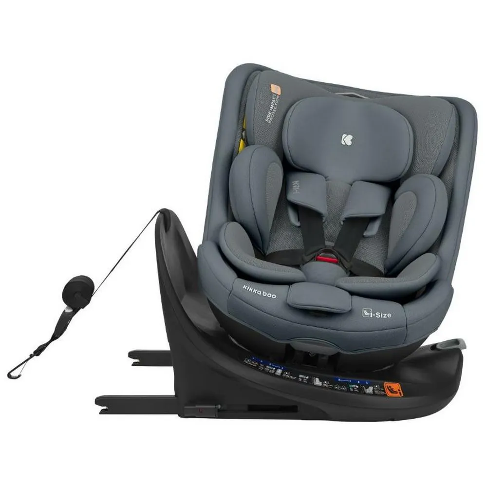 KIKKA BOO AUTO SEDISTE I-SIZE (40-150 CM) I-VAN DARK GREY