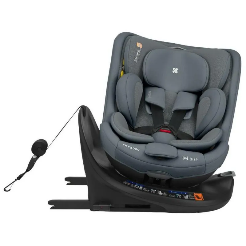 KIKKA BOO AUTO SEDISTE I-SIZE (40-150 CM) I-VAN DARK GREY