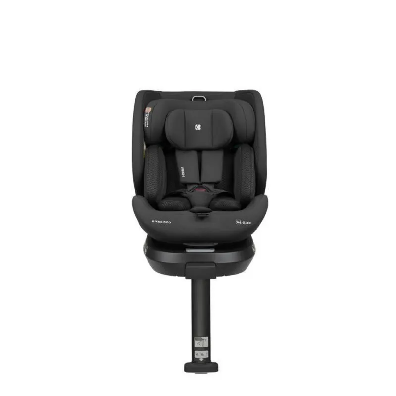 KIKKA BOO AUTO SEDISTE I-SIZE (40-150 CM) I-ORBIT BLACK