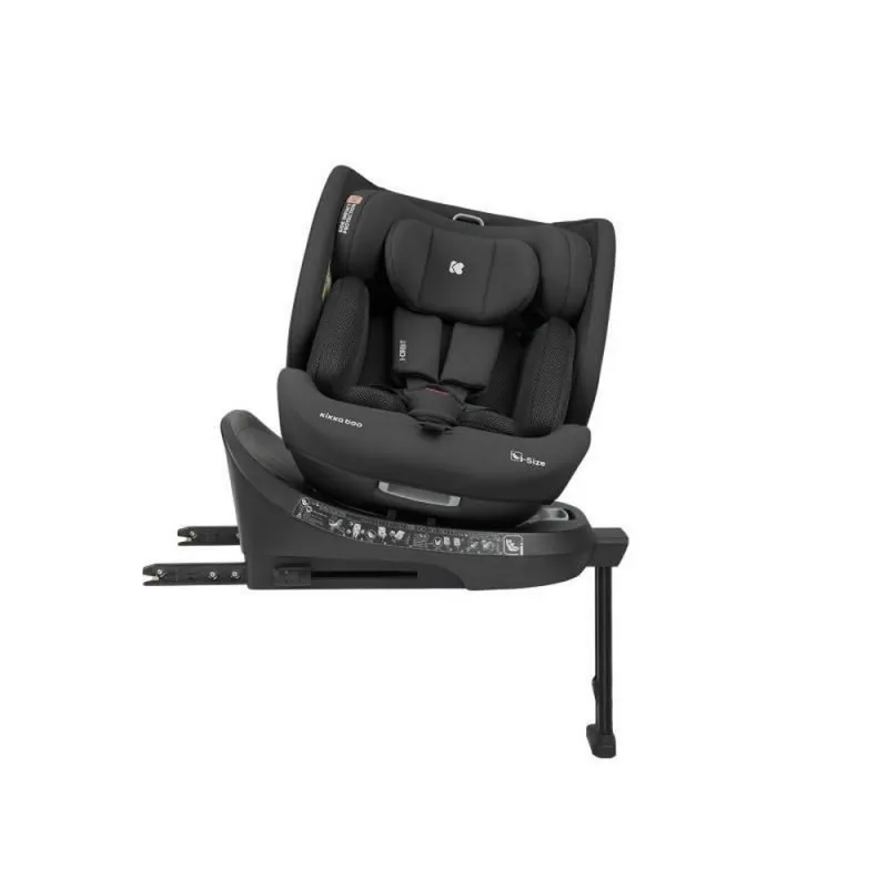 KIKKA BOO AUTO SEDISTE I-SIZE (40-150 CM) I-ORBIT BLACK