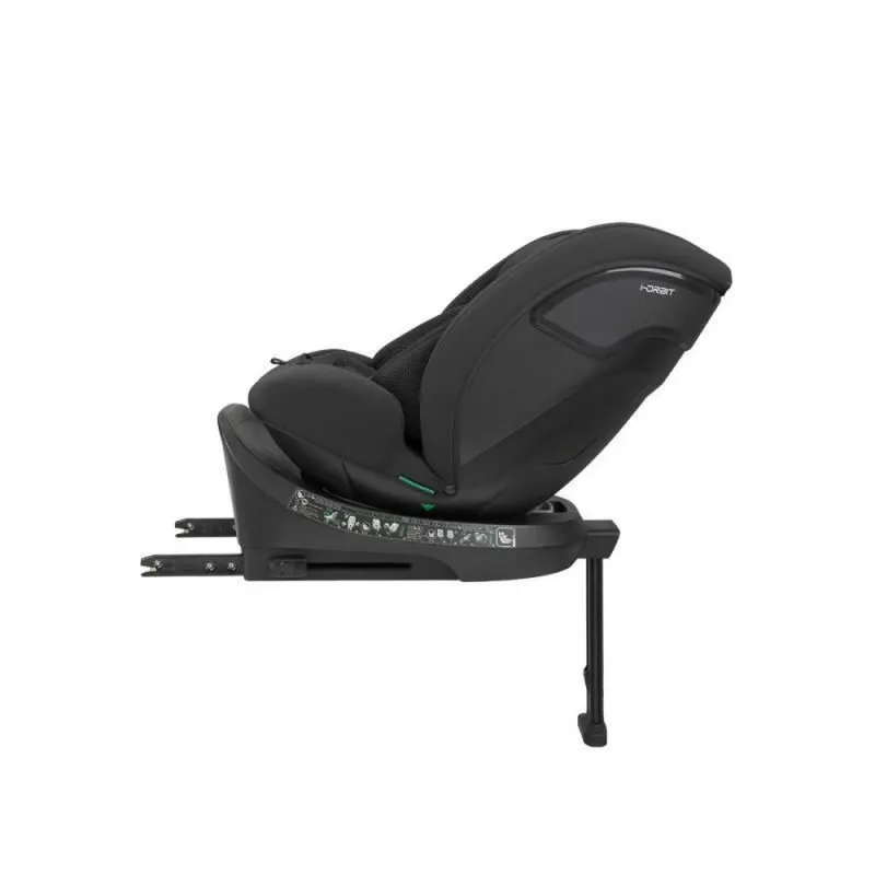 KIKKA BOO AUTO SEDISTE I-SIZE (40-150 CM) I-ORBIT BLACK