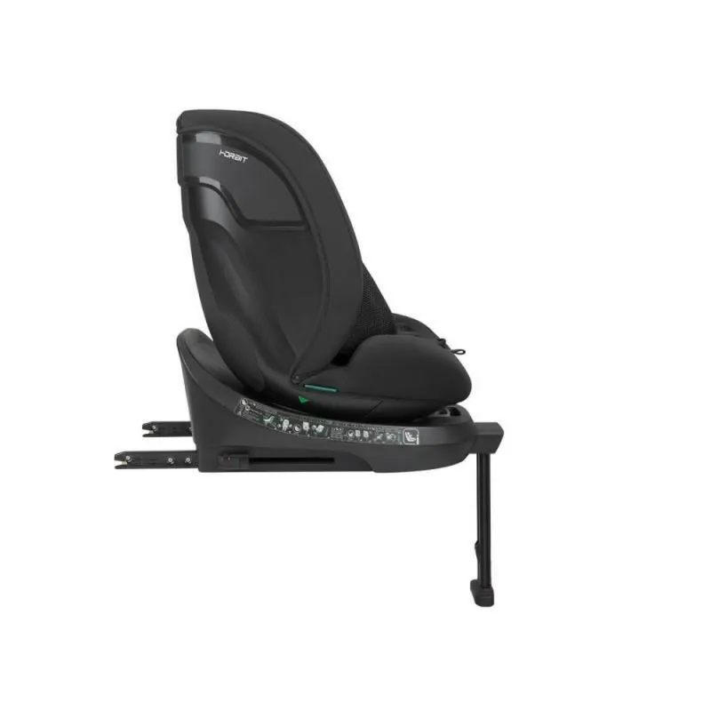 KIKKA BOO AUTO SEDISTE I-SIZE (40-150 CM) I-ORBIT BLACK