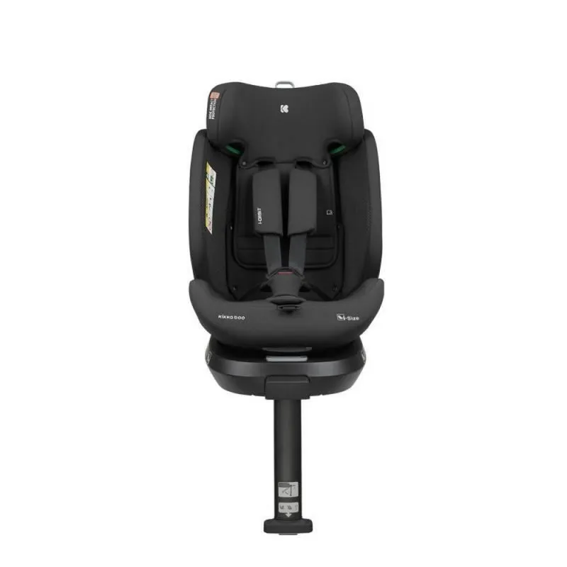 KIKKA BOO AUTO SEDISTE I-SIZE (40-150 CM) I-ORBIT BLACK