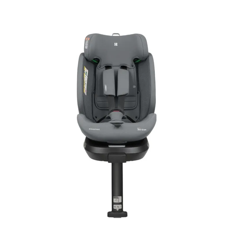 KIKKA BOO AUTO SEDISTE I-SIZE (40-150 CM) I-ORBIT LIGHT GREY 