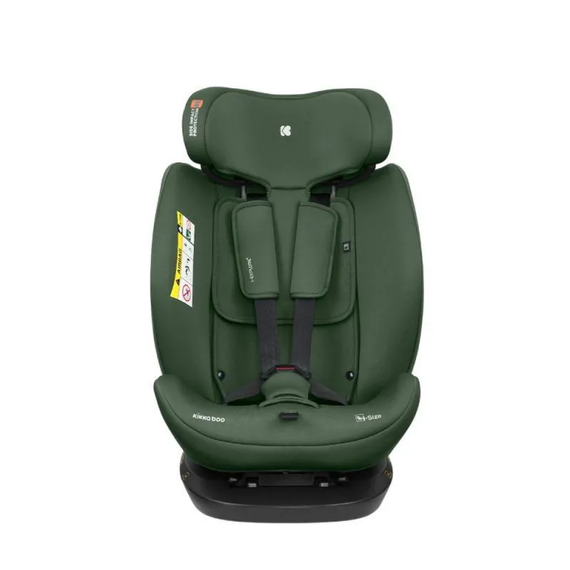 KIKKA BOO AUTO SEDISTE I-SIZE (40-150 CM) I-EXPLORE 2 ARMY GREEN