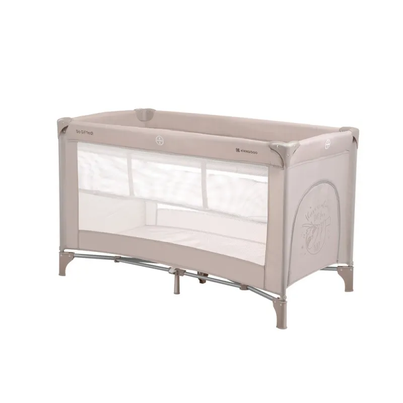 KIKKA BOO PRENOSIVI KREVETAC SA DVA NIVOA SO GIFTED BEIGE