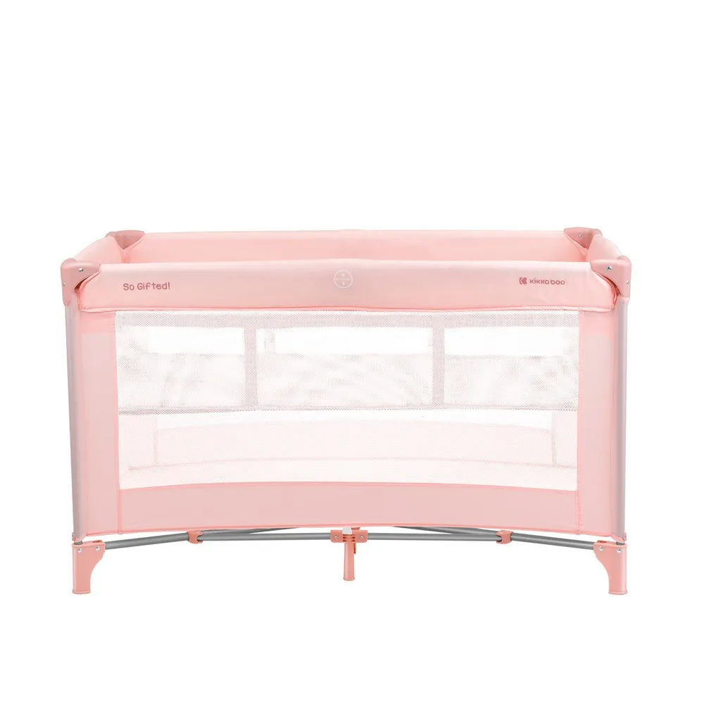 KIKKA BOO PRENOSIVI KREVETAC SA DVA NIVOA SO GIFTED PINK