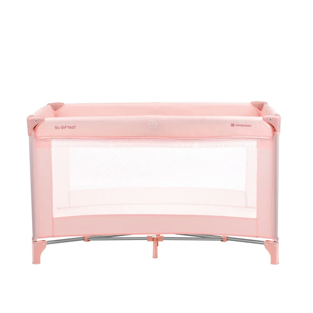 KIKKA BOO PRENOSIVI KREVETAC SA DVA NIVOA SO GIFTED PINK