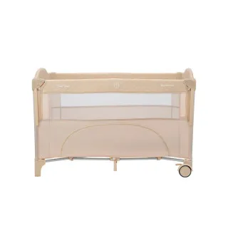 KIKKA BOO PRENOSIVI KREVETAC SA DVA NIVOA MILKY WAY BEIGE 