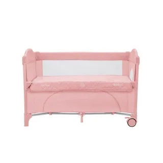 KIKKA BOO PRENOSIVI KREVETAC SA DVA NIVOA MILKY WAY PINK 
