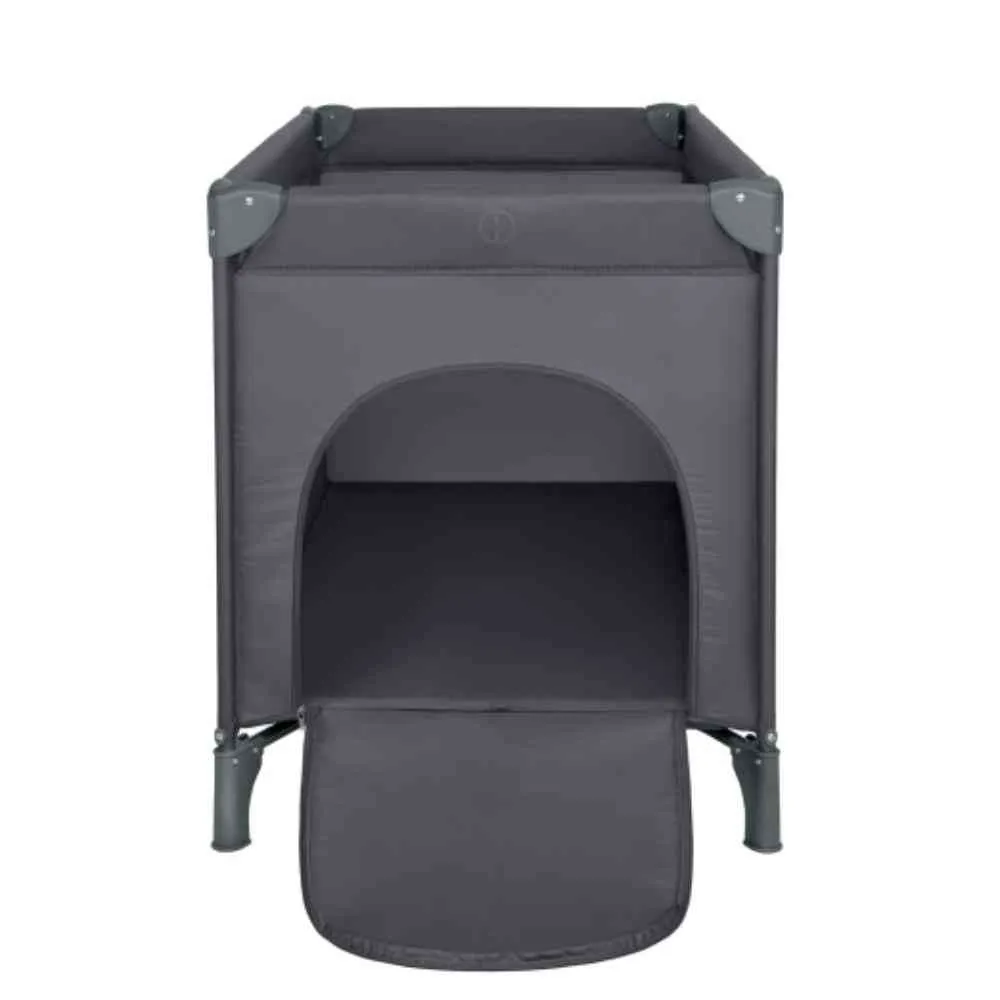 KIKKA BOO PRENOSIVI KREVETAC DVA NIVOA BLACK 