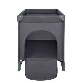 KIKKA BOO PRENOSIVI KREVETAC DVA NIVOA BLACK 